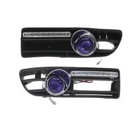 YSQIFBABD Antiniebla Delantero Par De Faros Antiniebla Con Cubierta Rejilla Cables Para VW Para Bora 1999-2004 Luz Del Parachoques Delantero 1J5853665B (Pair Purple)