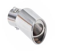 YSQIFBABD Coche Tubo Escape Silenciador de Escape Trasero Punta de Tubo Accesorios Plateados para Sportage para Sorento Cola Escape Acero INOX(A)