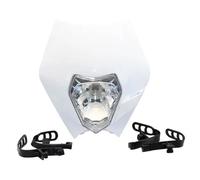 YSQIFBABD Faro Auxiliar Motocicleta Faros Delanteros LED para Motocicleta, Accesorios para Motocross para EXC SX XC XCW 125 150 250 300 350 450 530 Faro Motocicleta(Blanco)