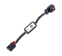 YSQIFBABD Luces señal Giro 2 piezas de indicador de señal de giro dinámico LED módulo adicional de luz trasera cable de alambre para Golf 7