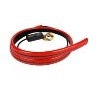 YSQIFBABD Luces señal Giro Luces LED freno traseras adicionales coche 100/90 cm con intermitentes luces circulación universales tiras flexibles freno automático(100cm Multi Mode)