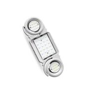 YSQIFBABD Luces señal Giro Luz de lectura LED de 12 V para coche lámpara de techo interior accesorios para Skoda para Octavia(Rear Dome Light)