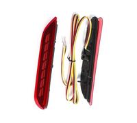YSQIFBABD Luces señal Giro Reflector LED Choques Trasero Coche Luz Freno Para Nissan Para X-trail T32 Para Leaf Para Qashqai J11 Intermitente Dinámico 12V(C)