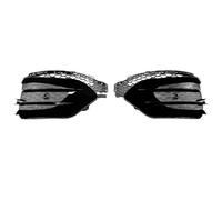 YSQIFBABD para Mercedes para Benz Clase Gle W167 Gle450 Gle53 2019-2023 para Amg 1 Par Cubiertas Faros Antiniebla, Rejilla Salida Aire, Modificación Cuchilla Viento Antiniebla Automóvil