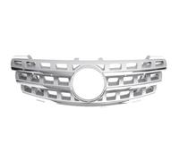 YSQIFBABD Parrilla Delantera De Carreras para Mercedes para Benz ML W164 2005-2008 ML320 ML350 ML500 para AMG para GTR Estilo Cromado con Diamantes Parrilla De Auto(La Plata del Cromo)