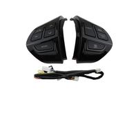 YSQOFDNFD Botones Multifunción para Volante De Coche Botón Sonido Volumen Volante para ASX para Lancer para Outlander RVR para Pajero para Interruptor Botón Deportivo 2007-2011(Piano Black)