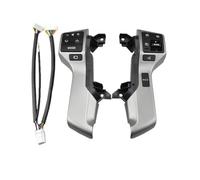 YSQOFDNFD Botones Multifunción para Volante De Coche Interruptor Control Volante Multifunción 8425060180 84250-60180 para Toyota para Land para Cruiser para Prado GRJ150L 2010-2013(High-Grey Switch)