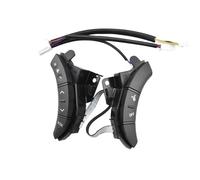 YSQOFDNFD Botones Multifunción para Volante De Coche Interruptor De Control De Volante Multifunción para Toyota para Highlander para Land para Cruiser para Prado 120 04-2009(Low-Black)
