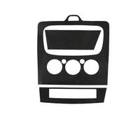 YSQOFDNFD Coche Interior Pegatina Protectora para Consola Coche para Ford para Focus 2 para MK2 (2009, 2010, 2011, 2012) y Panel de Aire Acondicionado. Bandas Decorativas(B Black)