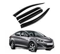 YSQOFDNFD Deflector Viento para Hyundai para Elantra 2011 2012 2013 2014 2015 2016 Visera Lateral Deflector ventilación toldos refugios Cubierta Protectora contra Lluvia Deflector Aire