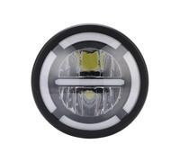 YSQOFDNFD Faros Auxiliares De Moto Faro Delantero LED Universal De 7 Pulgadas para Coche Y Motocicleta DRL H4 Compatible con para De 7,5 Pulgadas Accesorios De Moto(Estilo a)