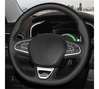YSQOFDNFD Funda para Volante Funda Trenzada para Volante Coche Personalizada para Kadjar para Koleos para Megane para Talisman para Scenic para Espace 2015-2018 Funda de Volante(Blue Thread)
