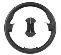 YSQOFDNFD Funda para Volante Funda Volante Coche Personalizada DIY para Mercedes para Benz Clase E W212 2009-2012 Funda Cuero Artificial Volante Coche Funda de Volante(Hilo Negro)