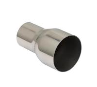 YSQOFDNFD Tubo De Escape Adaptador Recto Universal Acero Inoxidable Reductor Silenciador Escape para Motocicleta Y Coche Tubería Soldada Varios Tamaños Disponibles Garganta De Cola(O.D 45mm-60mm)