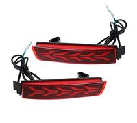 YSQOJF 1 Par Para Nissan Para Kicks Para Sentra Para Juke Para Murano Para Quest Para Terra Para Infiniti Reflector Parachoques Trasero De Coche Luz Trasera Frenos Luces Marcha Atrás(B)