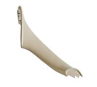 YSQOJF 1 Uds Coche Izquierda Derecha Interior Manija Puerta Tirador De Panel Cubierta Ajuste para 5 Series F10 F11Beige Negro Manillas Coche(Beige-White-Right)