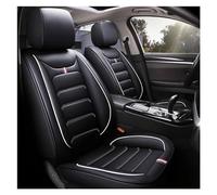 YSQOJF Cubierta Asiento Automóvil Fundas De Cuero para Asientos Coche Accesorios Interiores para X3 E83 G30 F25 X5 E53 X1 E84 F01 F15 E65 X6 E71 F31 F45 Cubreasiento(Black White)