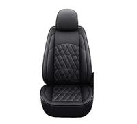YSQOJF Cubierta Asiento Automóvil para Todos Los Modelos para A6L R8 Q3 Q5 Q7 S4 RS TT Quattro A7 A8 A3 A4 A5 Funda De Cuero para Asiento Coche Accesorios 5 Asientos Cubreasiento(Negro)