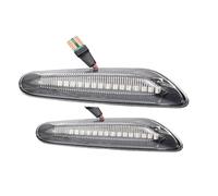 YSQOJF Intermitente Espejo Retrovisor 2 Luces LED Intermitentes Laterales Dinámicas Secuenciales Para E90 E91 E92 E93 E60 E87 E82 E46 Sin Errores(Dynamic Crystal B)