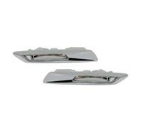 YSQOJF Intermitente Espejo Retrovisor 63137154168 Luz De Posición Delantera Y Lateral Para Serie 5 F10 F11 2010-2017(Silver A pair)