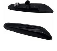 YSQOJF Intermitente Espejo Retrovisor Intermitente Lateral Dinámico LED Secuencial Para Serie 1/3/5 E81 E88 E46 E90 E91 E92 E93 E60 E61 X3 X1(Smoked black Type)