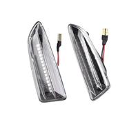 YSQOJF Luces Giro Indicadoras 2 Luces LED De Posición Lateral, Intermitentes Secuenciales Para Opel Para Astra J Para Astra JK Para Zafira C Para Insignia B Para Grandland X(Crystal)
