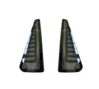 YSQOJF Luces Giro Indicadoras Para Toyota Para NOAH Para VOXY Serie 80 Luz Antiniebla Trasera LED Automóvil Luz Parachoques Freno Automático Luz Diurna Señales Giro(Smoke Cover)