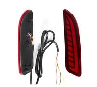 YSQOJF Luci Posizione Laterali Reflector Choques Trasero Para Toyota Para Corolla Luz Antiniebla Luz Señal Giro Dinámica Luz Advertencia Freno Resistente Agua(A)