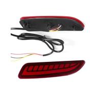 YSQOJF Luci Posizione Laterali Reflector Choques Trasero Para Toyota Para Corolla Luz Antiniebla Luz Señal Giro Dinámica Luz Advertencia Freno Resistente Agua(B)