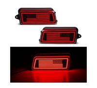 YSQOJF Luci Posizione Laterali Reflector LED para parachoques coche luz freno trasera intermitente dinámico para Jeep para Grand para Cherokee (2005-2010)(Style C)