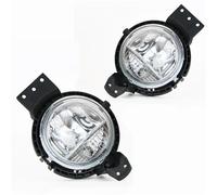 YSQOJF Luz antiniebla LED Conjunto Lámpara Antiniebla Cristal Para Mini Para R60 Para Hatchback R61 Para Coupe 2010-2016 Luz Parachoques Delantero 63179802163(Pair Without Bulb)