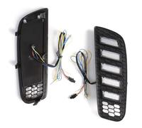 YSQOJF Luz antiniebla LED DRL Para Mazda Para CX-50 2023 2024 Luz LED Conducción Diurna Luces Señal Giro Dinámicas Antiniebla Para Coche Blanco Amarillo Azul