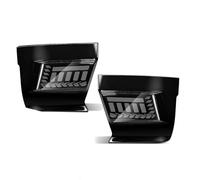 YSQOJF Luz antiniebla LED Lámpara Antiniebla Trasera Para Toyota para Land Para Cruiser 250 LC250 2024 2025 Luz LED Parachoques Trasero Señal Giro Freno(Model C Smoke)