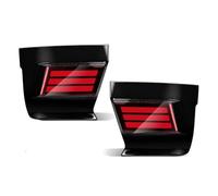 YSQOJF Luz antiniebla LED Lámpara Antiniebla Trasera Para Toyota para Land Para Cruiser 250 LC250 2024 2025 Luz LED Parachoques Trasero Señal Giro Freno(Model B Red)
