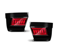 YSQOJF Luz antiniebla LED Lámpara Antiniebla Trasera Para Toyota para Land Para Cruiser 250 LC250 2024 2025 Luz LED Parachoques Trasero Señal Giro Freno(Model A Red)