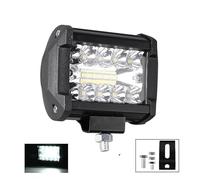 YSQOJF Luz Trabajo Para Coche LED Todoterreno Focos 4x4 Lámpara Antiniebla Faro Diodo SUV ATV Tractor Barco Camiones 12V Y 24V Cubierta Transparente Faro(60W 1PCS)