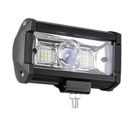 YSQOJF Luz Trabajo Para Coche LED Todoterreno Focos 4x4 Lámpara Antiniebla Faro Diodo SUV ATV Tractor Barco Camiones 12V Y 24V Cubierta Transparente Faro(30W 1PCS)