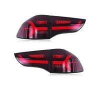 YSQOJF Luz Trasera Coche Para Mitsubishi Para Montero Para Deporte Para Pajero 2011 2012 2013 2014 2015 Luces Traseras Antiniebla Trasera Luz Freno Marcha Atrás Luces Marcha Atrás(Red Cover)