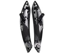 YSQOJF Manija Puerta Interior Coche Para Serie 3 4 F30 F31 F32 F33 F34 F35 F36 F80 Cubierta De Manija De Puerta Interior De Automóvil Puerta Panel Manija(Rear door 2 pcs)