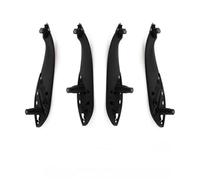 YSQOJF Manija Puerta Interior Coche Para Serie 3 4 F30 F31 M3 F35 Moldura De Manija De Puerta Interior De Automóvil Panel De Agarre Puerta Panel Manija(Black four pieces)