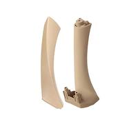 YSQOJF para 3 Series E90 E91 2004-2012 Manija Interior Coche Accesorios Cubierta Embellecedor Tirador Panel Puerta Izquierda Derecha Manillas Coche(Beige Left)