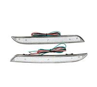 YSQOJF Para 5 Series F10 F11 F18 520d 520i 523i 525d, Reflector De Parachoques Trasero, Luces De Freno, Luces De Freno Individuales Para Coche, Duraderas, 2 Piezas Luces Marcha Atrás(Clear Lens)
