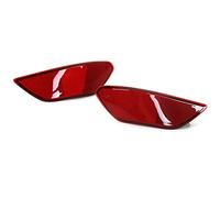 YSQOJF Para Cayenne 2011 2012 2013 2014 Coche Rojo Parachoques Trasero Parachoques Trasero Lámpara Reflector Lámpara 95863110500 95863110600 Luces Marcha Atrás