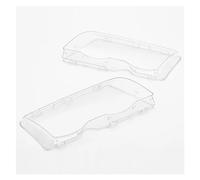 YSQOJF Para E46 4 Puertas Serie 3 1998 1999 2000 2001 Pantalla Lámpara Carcasa Brillante Cubiertas Lente Par Faros Coche Cubierta Transparente Faro(Pair)