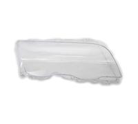 YSQOJF Para E46 4 Puertas Serie 3 1998 1999 2000 2001 Pantalla Lámpara Cubierta Lente Cabeza Brillante 1 Uds/1 Par Faro Coche Cubierta Transparente Faro(bien)