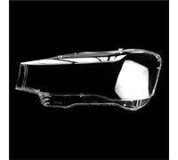 YSQOJF Para X3 F25 X4 F26 2014-2017 Faros Delanteros Coche Pantalla Transparente Lámpara Cubierta Faro Delantero Lente Carcasa Vidrio Máscaras Cubierta Transparente Faro(Izquierda)