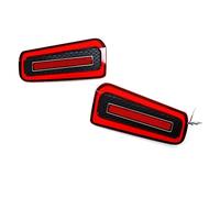 YSQOJF Parachoques Trasero De Coche, Luz Trasera, Lámpara De Freno Para Toyota Para Alphard Para Vellfire 30 Series 2015 2016 2017 2018, Reflector De Señal De Giro Luces Marcha Atrás(Rojo)