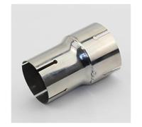 YSQOJF Tubos Extremo Coche Tubo Conector Reductor De Escape Estándar De Acero Inoxidable Universal 63mm De Salida 73/76/79mm De Diámetro Exterior Garganta Cola(ID 63-76mm)