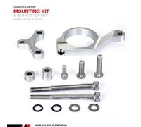 YSS Kit de montaje para amortiguador de dirección, negro