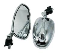 YSSLYEU Espejos Retrovisores Moto Compatible con Yamaha para XVS125 para MT-03 para XVS250 Espejos De Motocicleta Espejo De Manillar De Motocicleta Espejo Lateral Trasero De Motocicleta